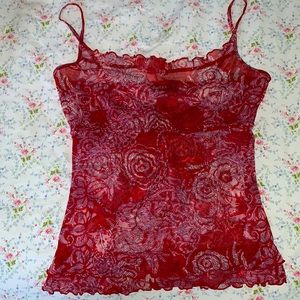 red mesh top!